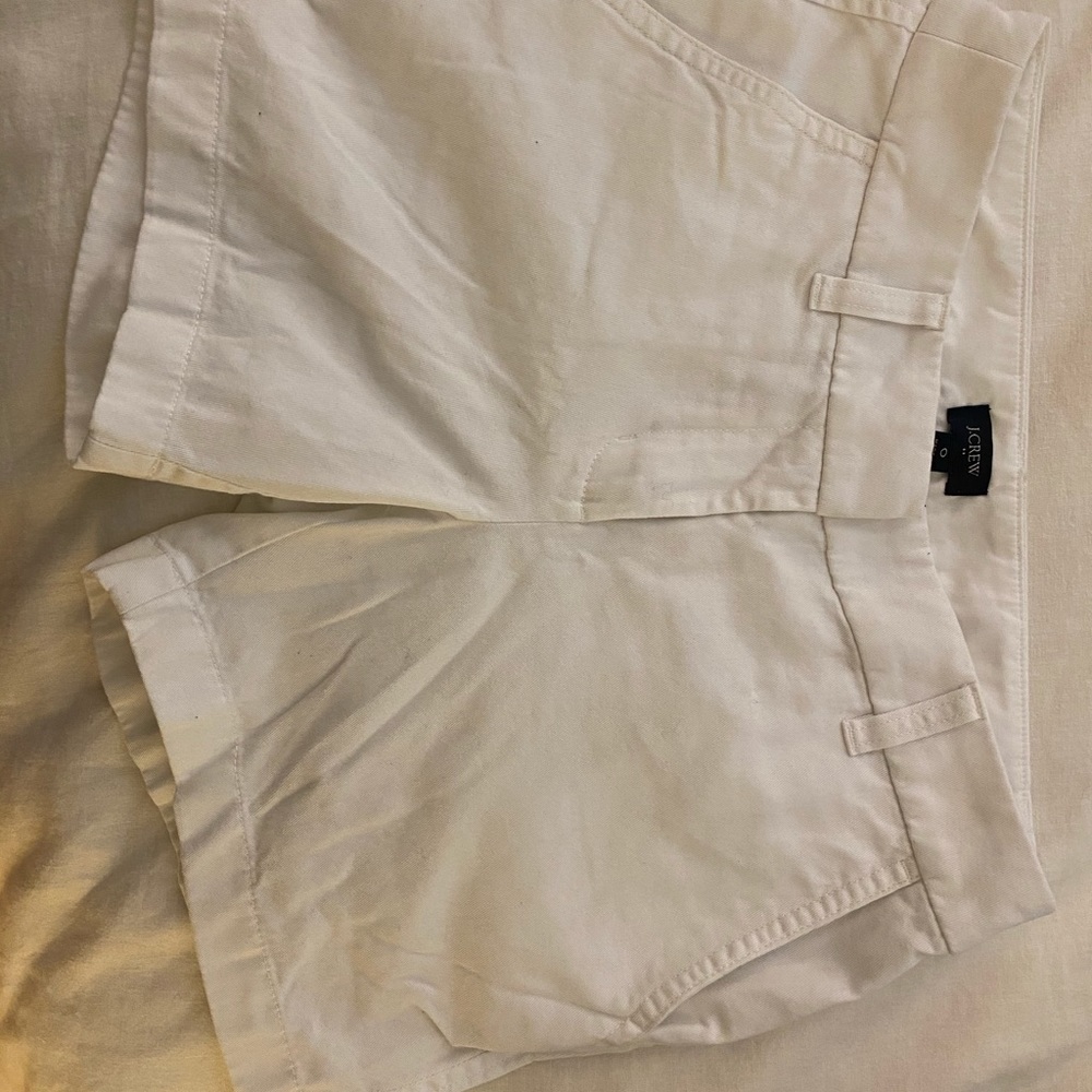 J crew white shorts